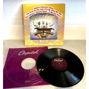 The Beatles Magical Mystery Tour LP 1967 Capitol SMAL 2835 Vinyl Album Excellent